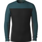 Smartwool Men's Classic Thermal Merino Base Layer Colorblock Crew Boxed twilight