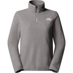 The North Face Glacier Fleece 1/4 Zip  Damen  Pullover grau Größe XL Trekking 
