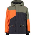CMP Kinder Jacke KID JACKET FIX HOOD, Größe 104 in Grau