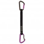 DMM - Shadow Quickdraw - Express-Set Gr 25 cm schwarz/grau/rosa