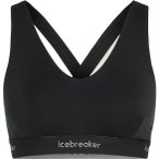 Icebreaker Merino Blend 125 Cool-Lite Sprite Damen Sport-BH ( Schwarz XS Größe