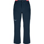 Salewa Puez Dst Hose Kinder  Softshellhose blau Größe 164 Trekking  Widerstand