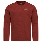 Jack Wolfskin - Trail L/S - Funktionsshirt Gr M rot