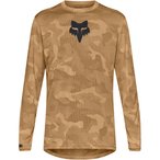 Fox Ranger Tru Dri LS Trikot Herren  Radtrikots braun Größe M Mountainbike  El