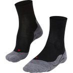 FALKE RU4 Wool Damen Socken, Größe 37-38 in Schwarz