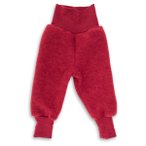 Engel - Baby Hose mit Nabelbund - Fleecehose Gr 74/80 rot