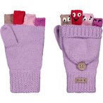 Barts Puppet Bum  Kinder  Fingerhandschuhe lila Größe 3 Lifestyle Atmungsaktiv