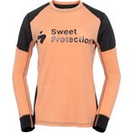 Sweet Protection Hunter Merino Hybrid  Damen  Longsleeves Merino orange Größe 