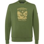 Super.Natural Summer Break Crew  Herren  Pullover oliv Größe M   Hautfreundlic