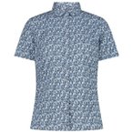 CMP - Women's Shortsleeve Shirt with Pattern - Bluse Gr 38 grau