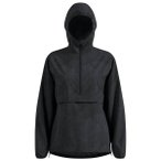 ODLO Damen Schlupfjacken lg.Arm Da ZEROWEIGHT PRINT, Größe S in Schwarz