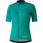 SHIMANO Woman's SUMIRE Short Sleeve Jersey ,Green, Größe XXL in Grün