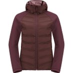 JACK WOLFSKIN Damen Unterjacke TASMAN DOWN HYBRID W, Größe L in Grau