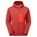 Mountain Equipment - Women's Echo Hooded Jacket - Softshelljacke Gr 38 rot
