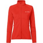 VAUDE Damen Unterjacke Wo Monviso Fleece FZ Jacket II, Größe 34 in Rot