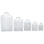 Nalgene - Weithalsflaschen Rechteckig Gr 250 ml - Hals Ø 30 mm transparent