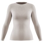 Bauerfeind Sports - Women's Sports Compression Shirt L/S - Laufshirt Gr L grau