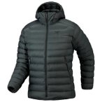 Arc'teryx - Cerium Hoody - Daunenjacke Gr M grau/schwarz