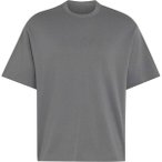 ADIDAS Herren Shirt SOFT LUX GRAFIK, Größe M in Grau