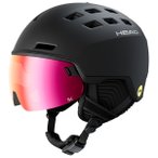 Head - Radar 5K MIPS S2 - Skihelm Gr 52-55 cm - XS/S schwarz