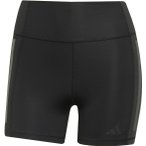 adidas Optime 3-Streifen Damen Shorts ( Schwarz XS/3 Größe,)