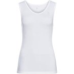 ODLO Damen Unterhemd BL TOP V-neck Singlet PERFORMA, Größe M in Weiß