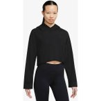 NIKE Damen Sweatshirt W NY LUXE FLC HOODIE, Größe L in Schwarz