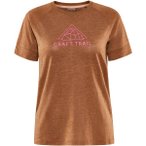 CRAFT Damen T-Shirt ADV Trail Wool SS Tee W, Größe S in Braun