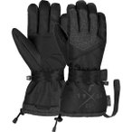 REUSCH Fingerhandschuhe Baseplate R-TEX® XT Junior, Größe 4 in Schwarz