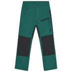 Color Kids - Kid's Pants Stretch with Zip Off - Trekkinghose Gr 140 türkis