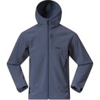 Bergans Vaagaa Softshell   Herren  Softshelljacke blau Größe S Trekking  Wasse