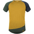 Grüezi Bag Mr. Kirk WoodWool  Herren  T-Shirts gelb Größe XL Trekking  Hautfr