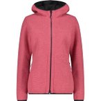 CMP Damen Kapuzensweat WOMAN JACKET FIX HOOD, Größe 36 in Braun