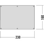Tatonka 160 x 230 - Zeltunterlage uni