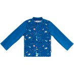 STERNTALER Badeshirt langarm Weltraum, Größe 68 in Blau