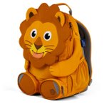 Affenzahn - Kid's Großer Freund Löwe - Kinderrucksack braun/orange