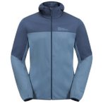 JACK WOLFSKIN Herren Funktionsjacke FELDBERG HOODY M, Größe XXL in Blau