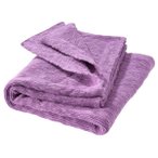 disana - Leinen Decke - Decke Gr 80x100 cm  Lila