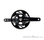 Shimano GRX FCRX820 2x12-Fach Kurbel-Schwarz-172,5