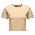 Black Diamond - Women's BD Stripe Crop S/S Tee - T-Shirt Gr M beige