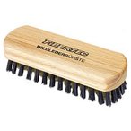 Fibertec Wildlederbürste  Schuhpflege weiss Größe ONE SIZE