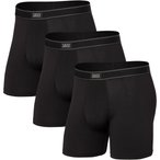 Saxx Underwear Daytripper 3er Pack n Herren  Kurze Unterhose schwarz Größe S  
