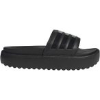 ADIDAS Damen Badeslipper Platform adilette, Größe 40 ½ in Schwarz