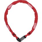 Abus 1200 WEB Kettenschloss  Fahrradschlösser rot Größe 60CM