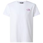 The North Face - Girl's Flora Relaxed S/S Tee - T-Shirt Gr S weiß