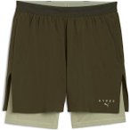 PUMA Herren Shorts M x HYROX 2in1 TRAIN SHORT, Größe XXL in Grau