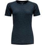 Devold Lauparen Merino 190 Base  Damen  T-Shirts blau Größe L Trekking  Schnel