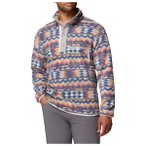 Columbia - Helvetia II Printed Half Snap Fleece - Fleecepullover Gr M grau