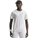 Nike Court Dri-Fit Advantage Herren T-Shirt ( Weiß XXL)