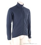 Salomon Essential Lightwarm FZ Herren Fleecejacke-Dunkel-Blau-S